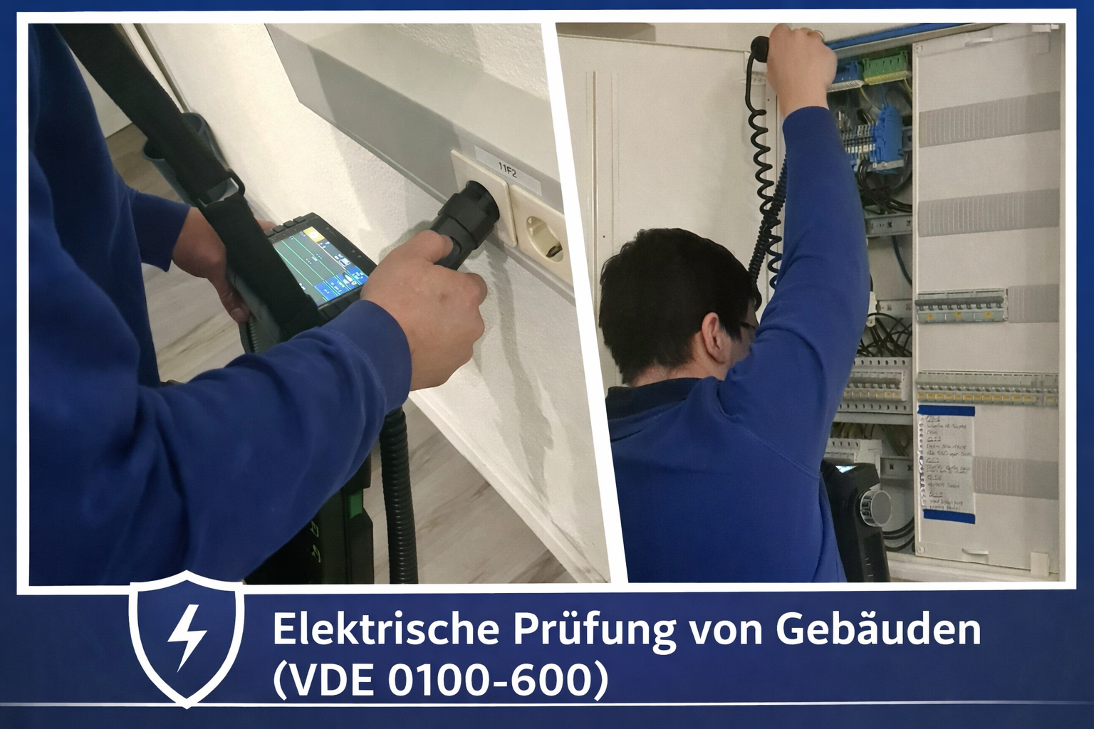Elektrische Prüfung DIN VDE 0100-600